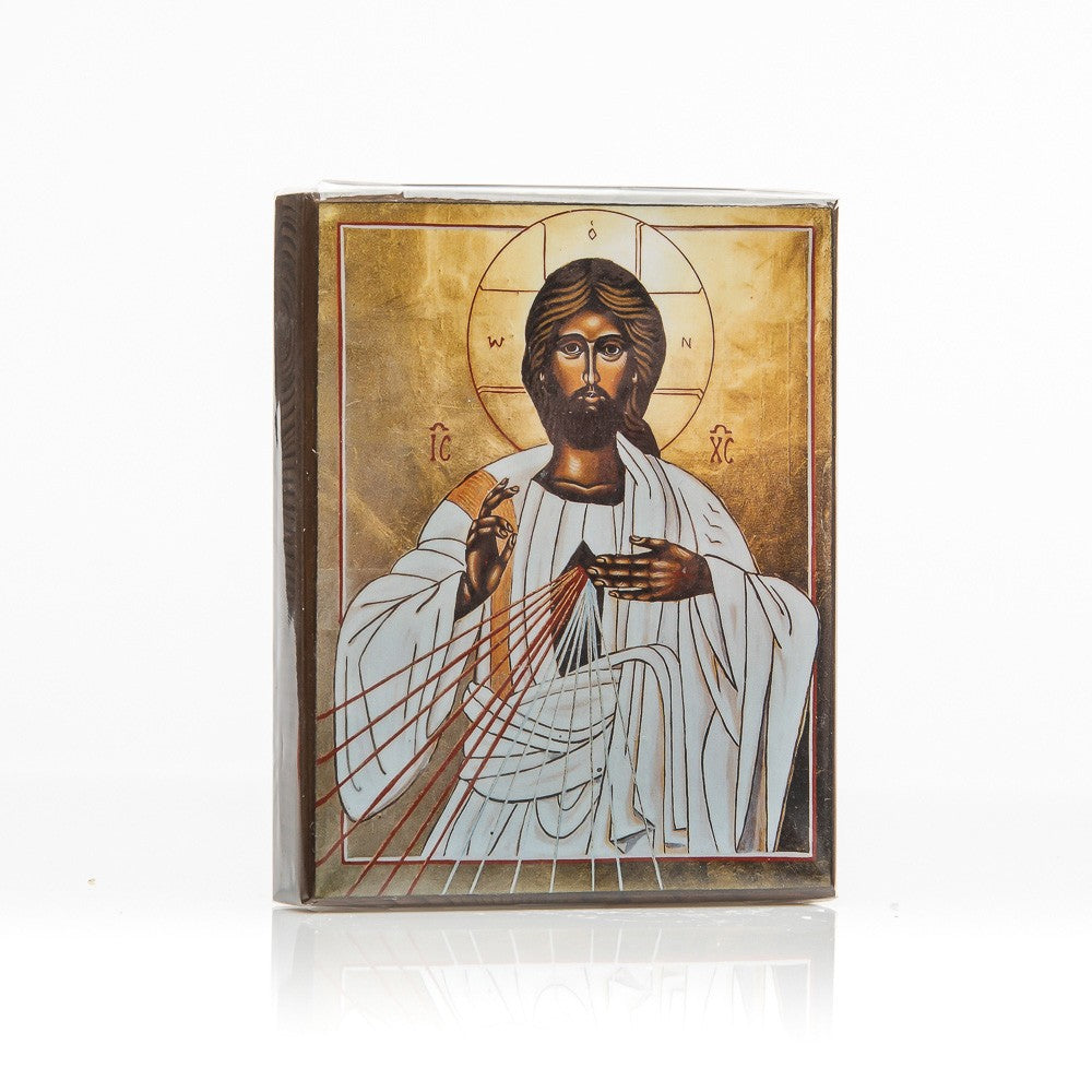 Ikone MJ26 Der barmherzige Jesus (9,7x12)