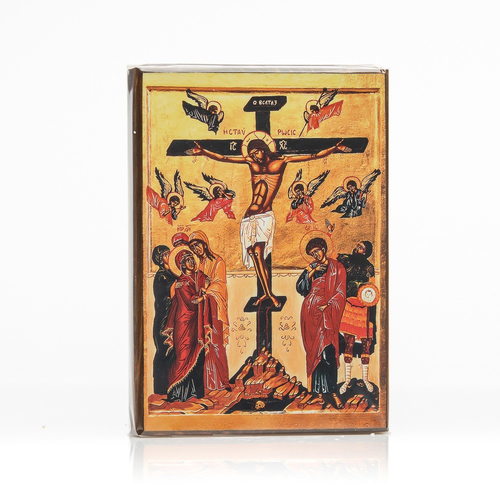 Ikone MJ59 Kreuzigung Christi (11x15)