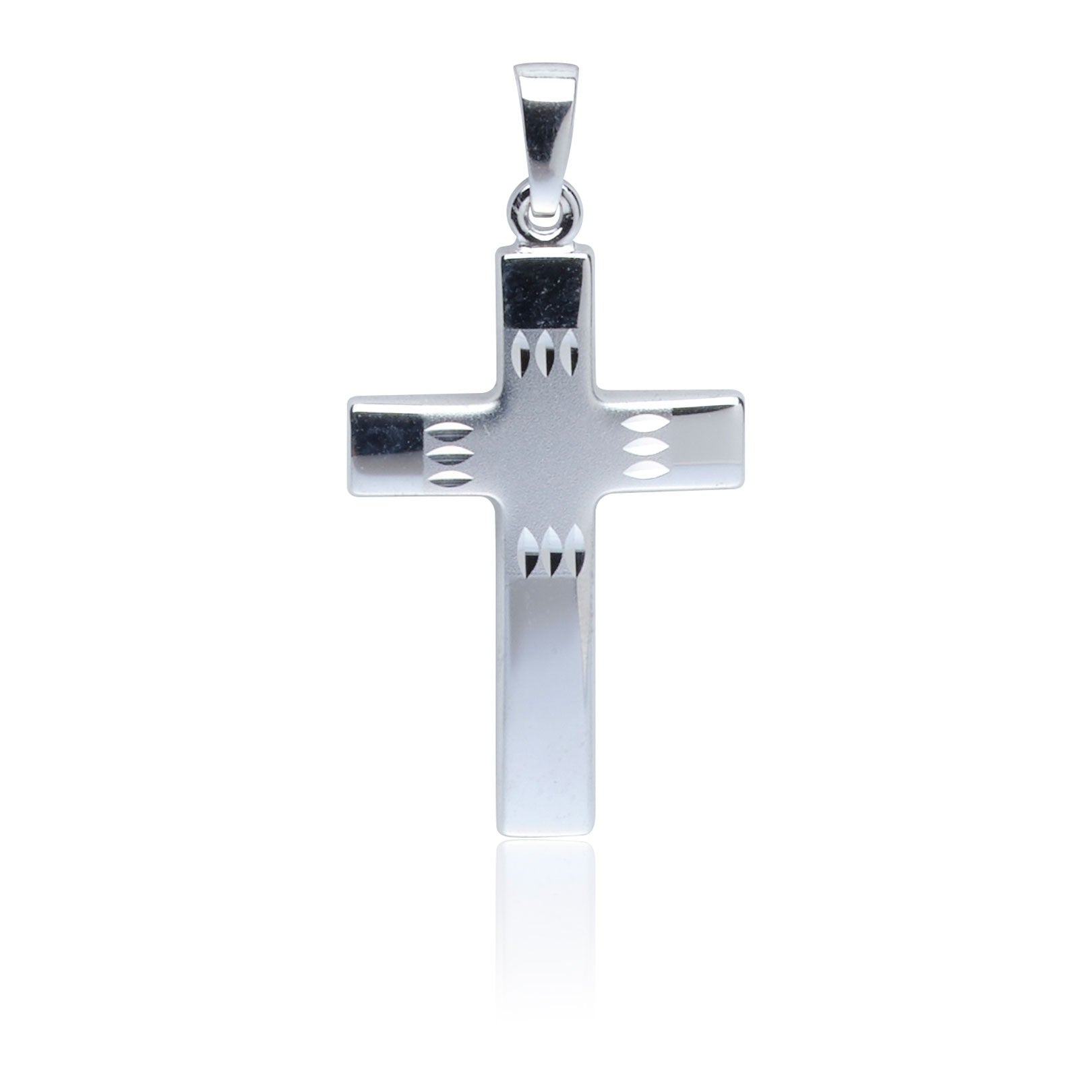 Kettenanhänger Kreuz Silber 925