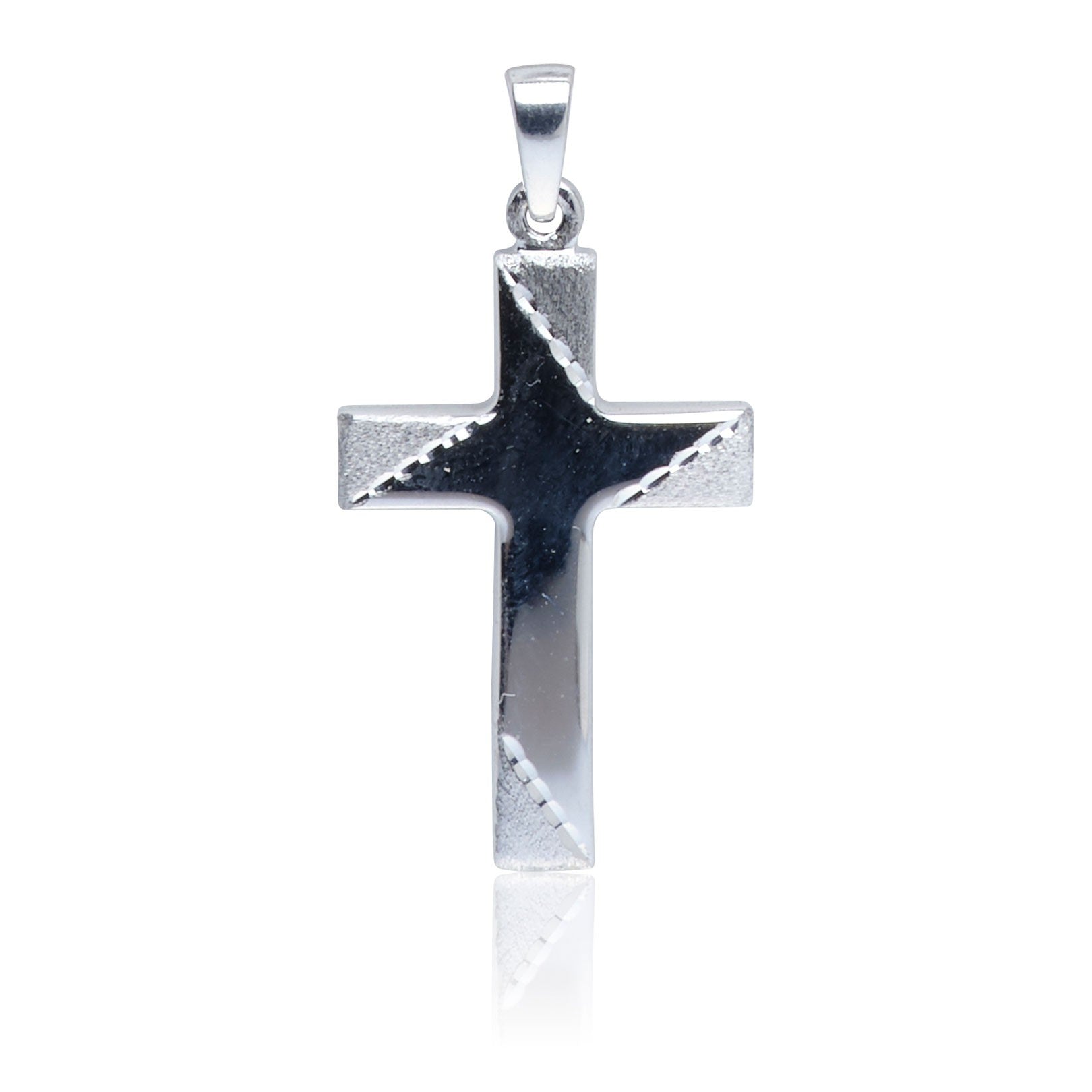 Kettenanhänger Kreuz Silber 925
