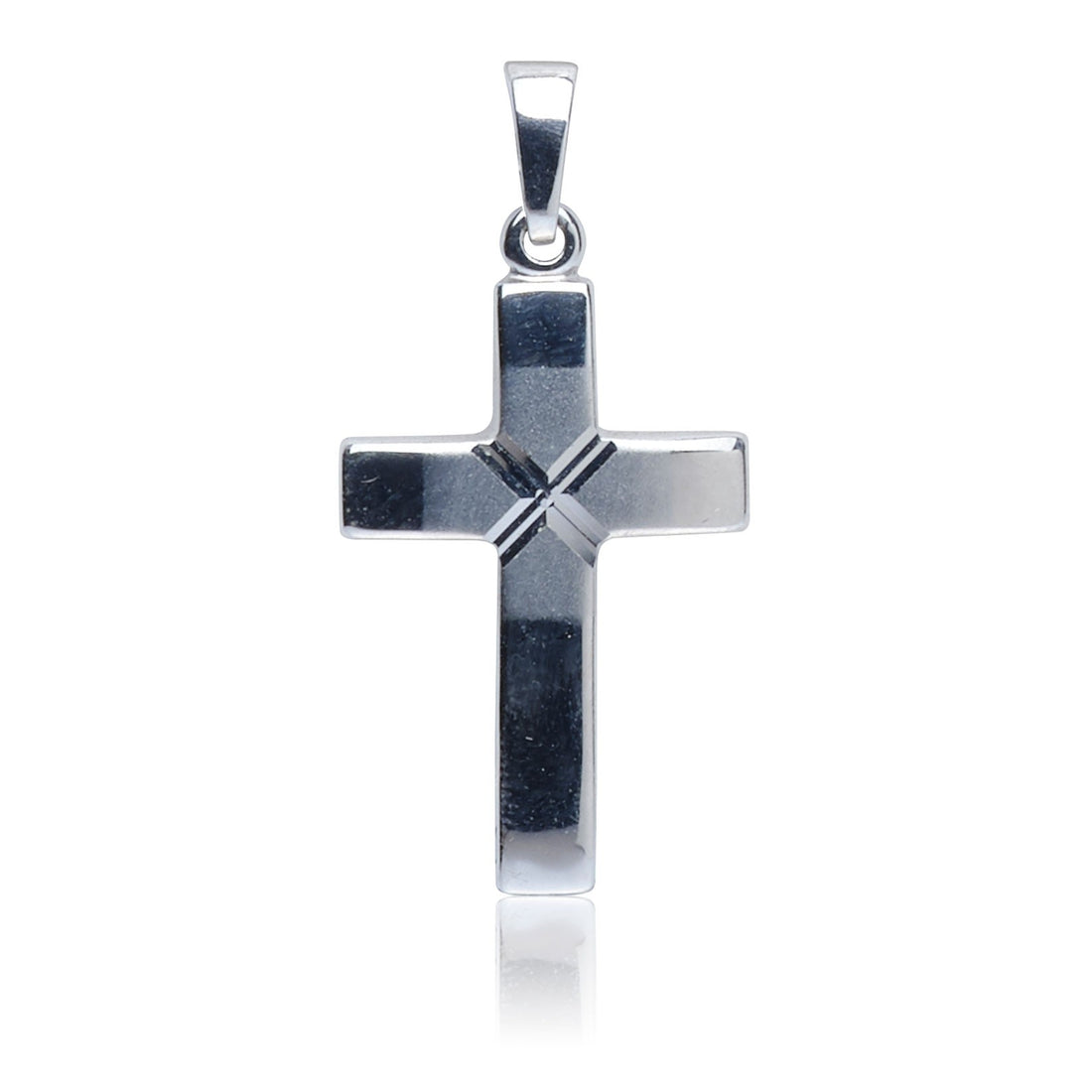 Kettenanhänger Kreuz, Silber 925