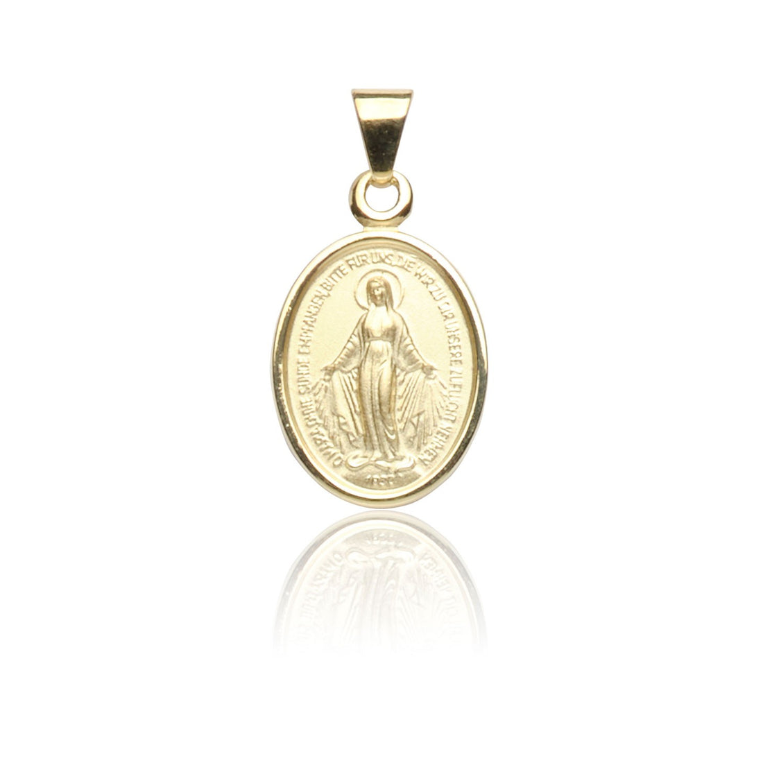 Kettenanhänger Milagrosa 12mm, aus Gelbgold
