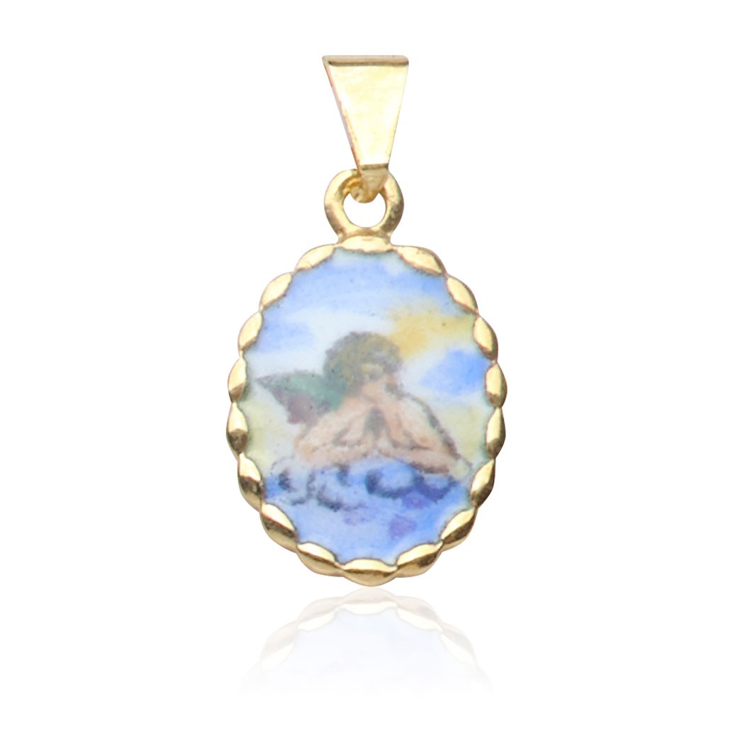 Kettenanhänger Engel Gold 585