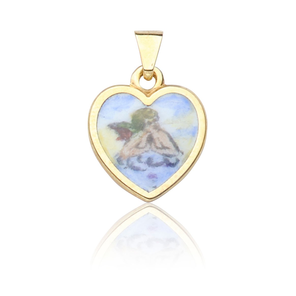 Kettenanhänger Engel Gold 585