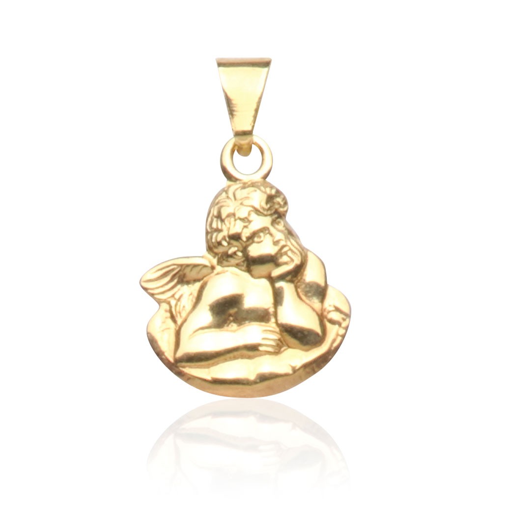 Kettenanhänger Engel Gold 585