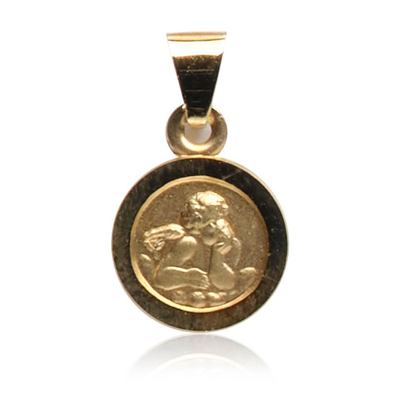 Kettenanhänger Engel Gold 585