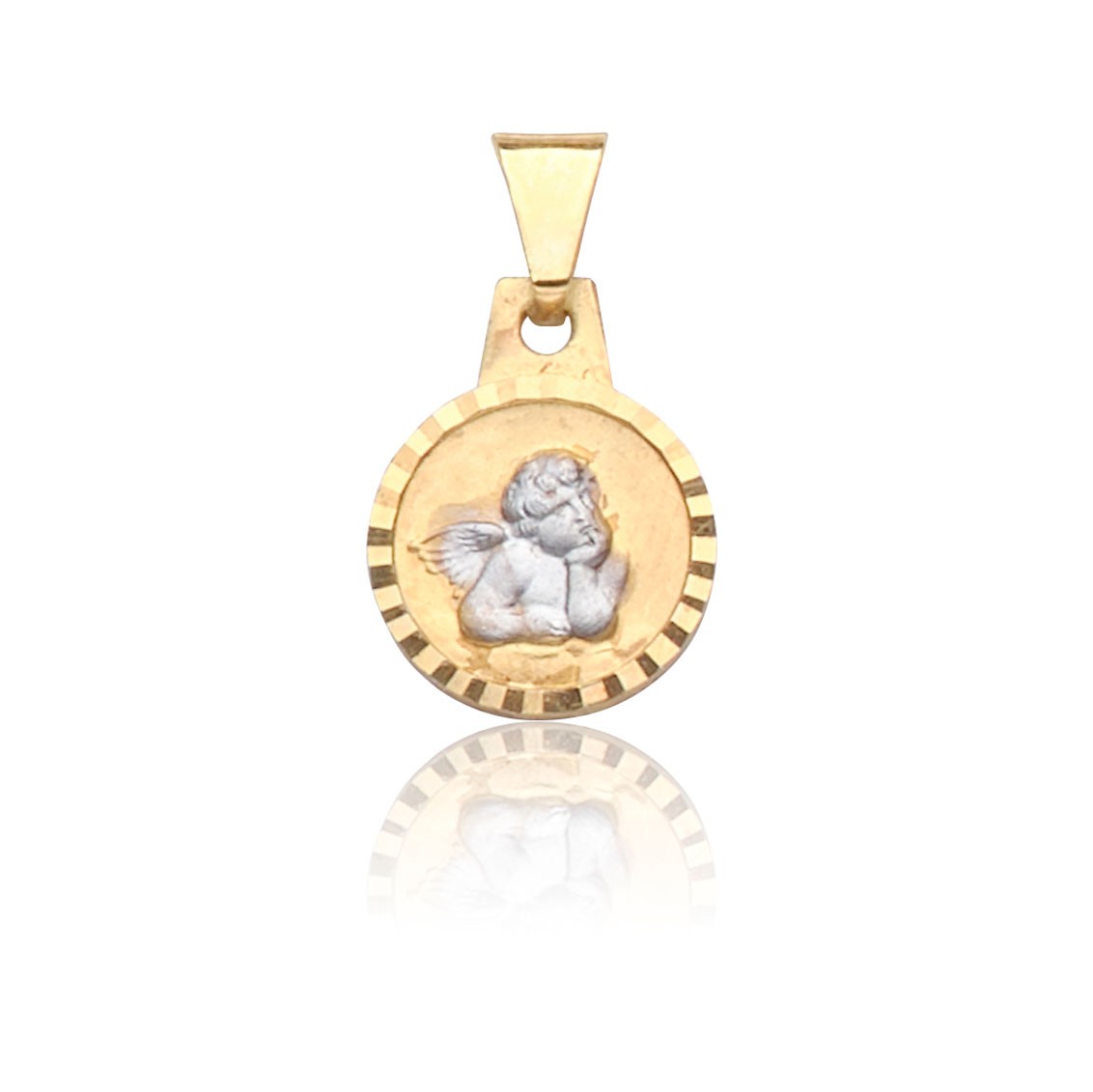 C302-005 Anhänger Engel, Gold 585