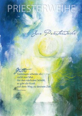 Billet zur Priesterweihe "Gottes Vertrauen"