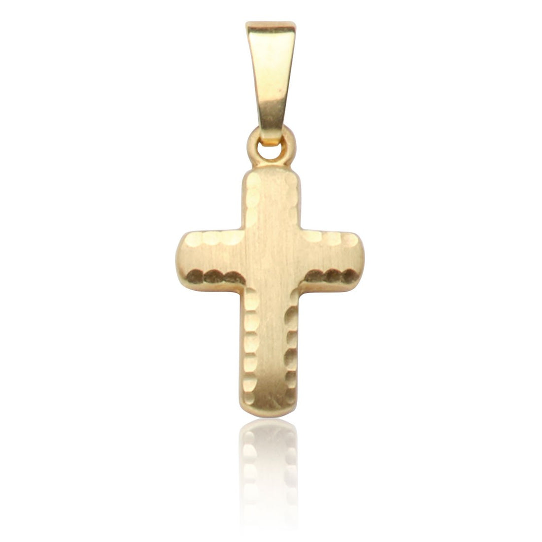 Kettenanhänger Kreuz Gold 585