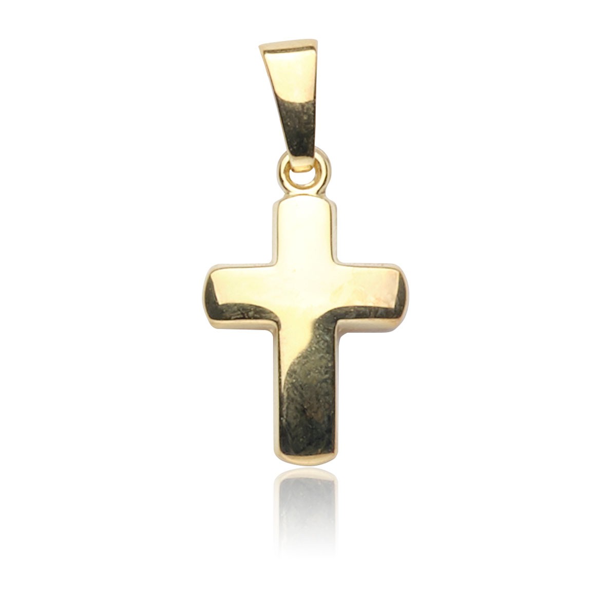Kettenanhänger Kreuz Gold 585