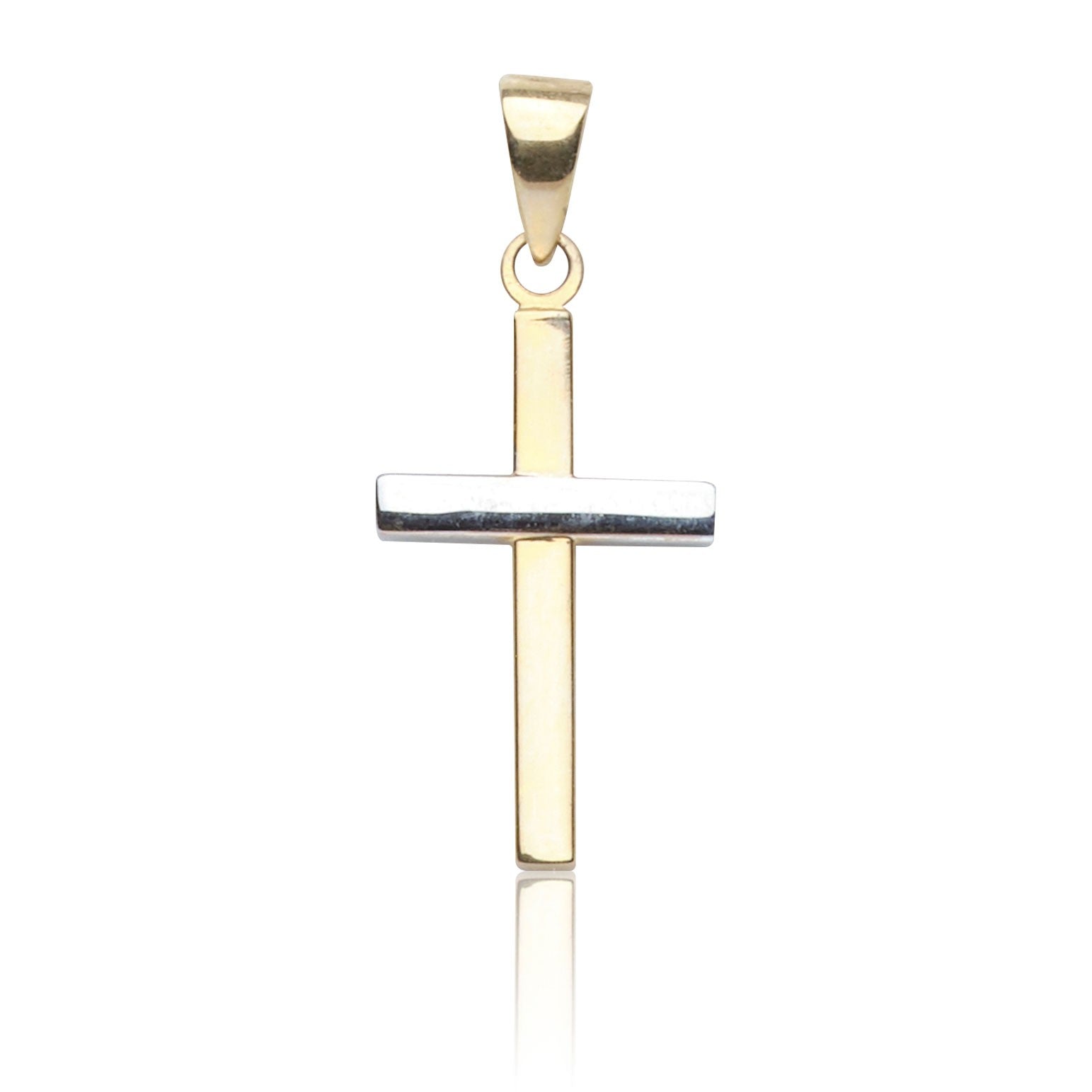 Kettenanhänger Kreuz Gold 585