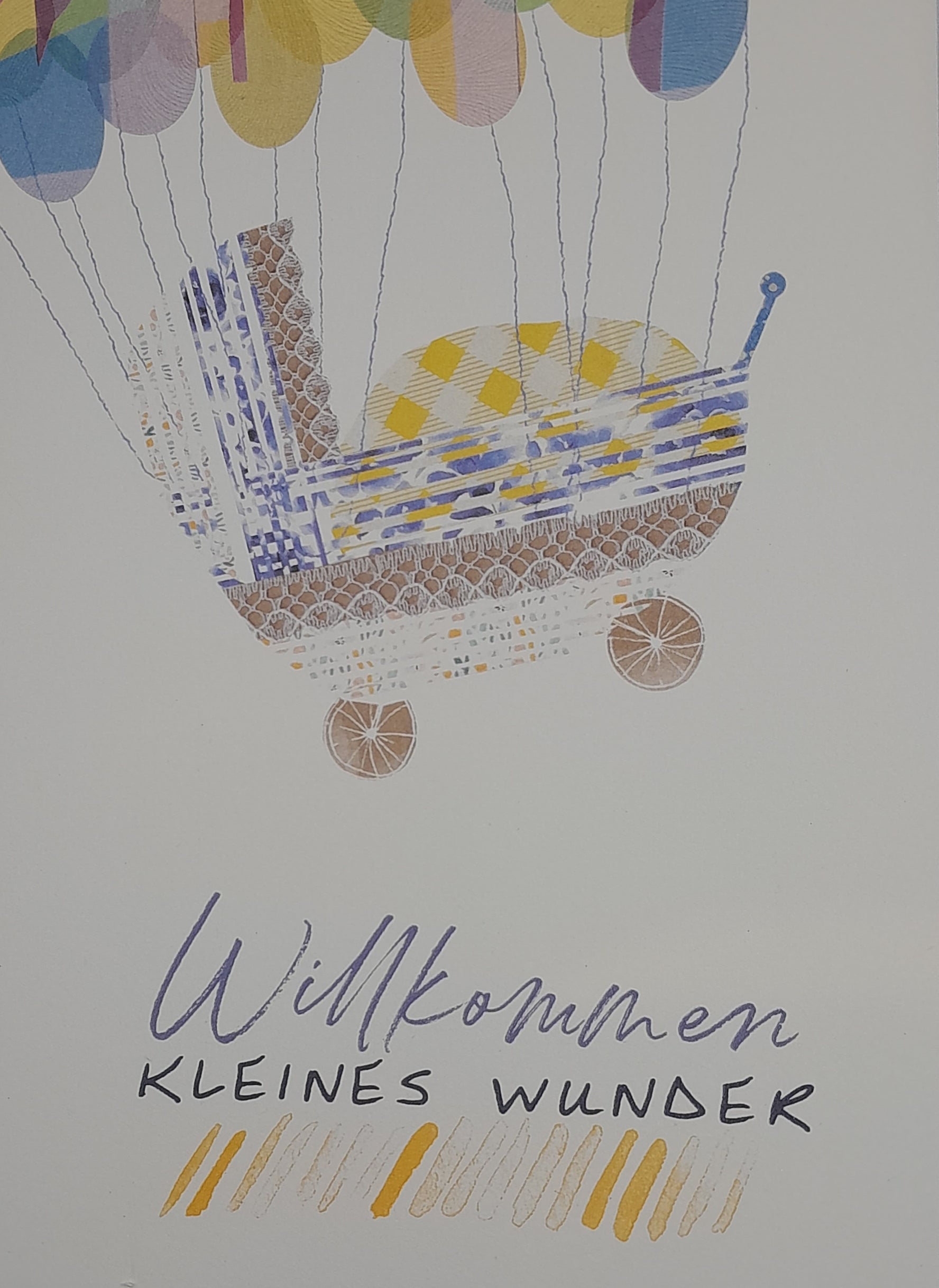 Billet zur Geburt "Kleines Wunder"