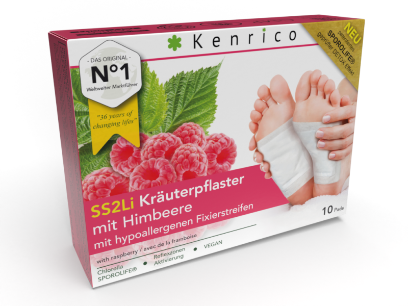 Kenrico Kräuterpflaster SS2Li, 10 Pads