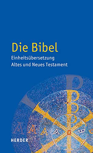 Die Bibel, blau/gelb