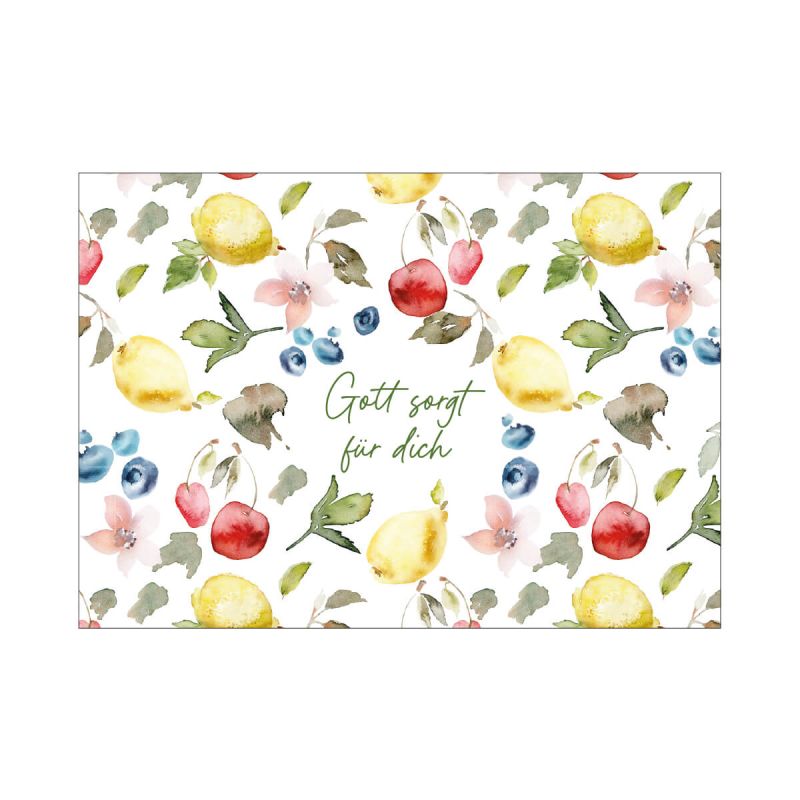 Postkarte "Gott sorgt für dich"