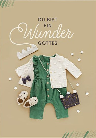 Billet / Geburt "Du bist ein Wunder"